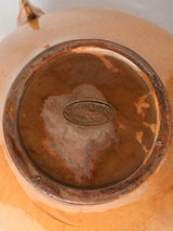 Ocher bouillabaisse soupier w/ bowl - La Bonne Ménagère Vallauris