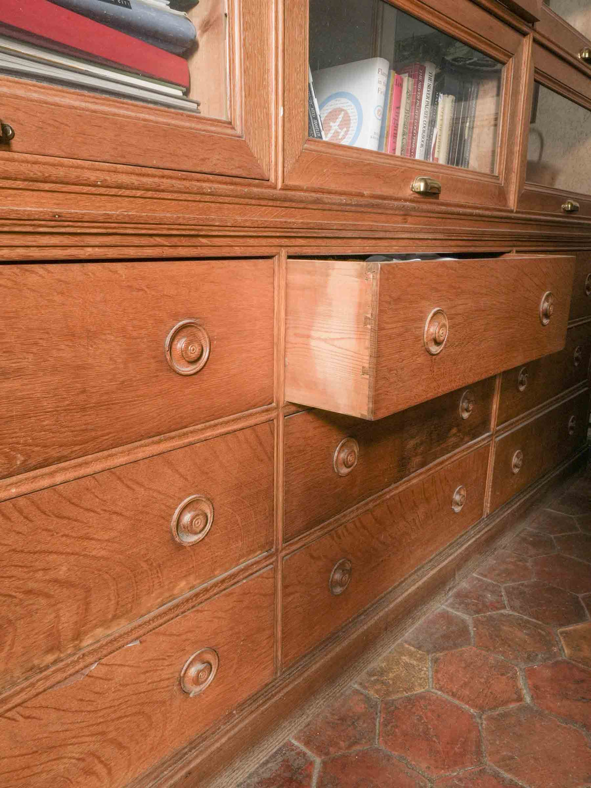 Antique French Bookcase from Chanteduc