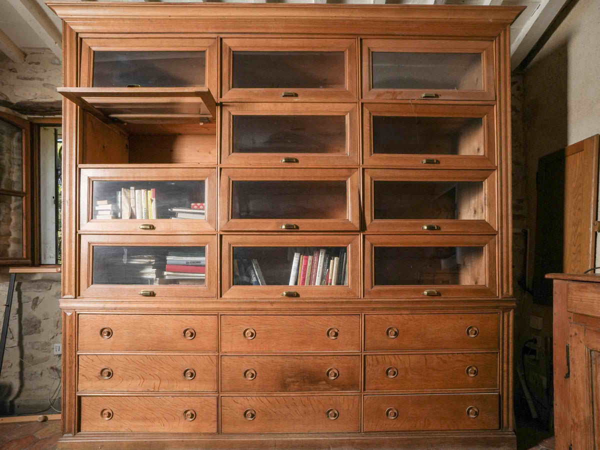 Antique French Bookcase from Chanteduc