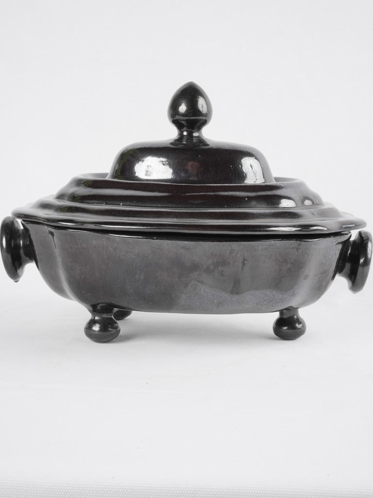 Rare Moustier-style collectible French tureen