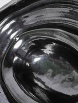 Antqiue French Dieulefit tureen - black