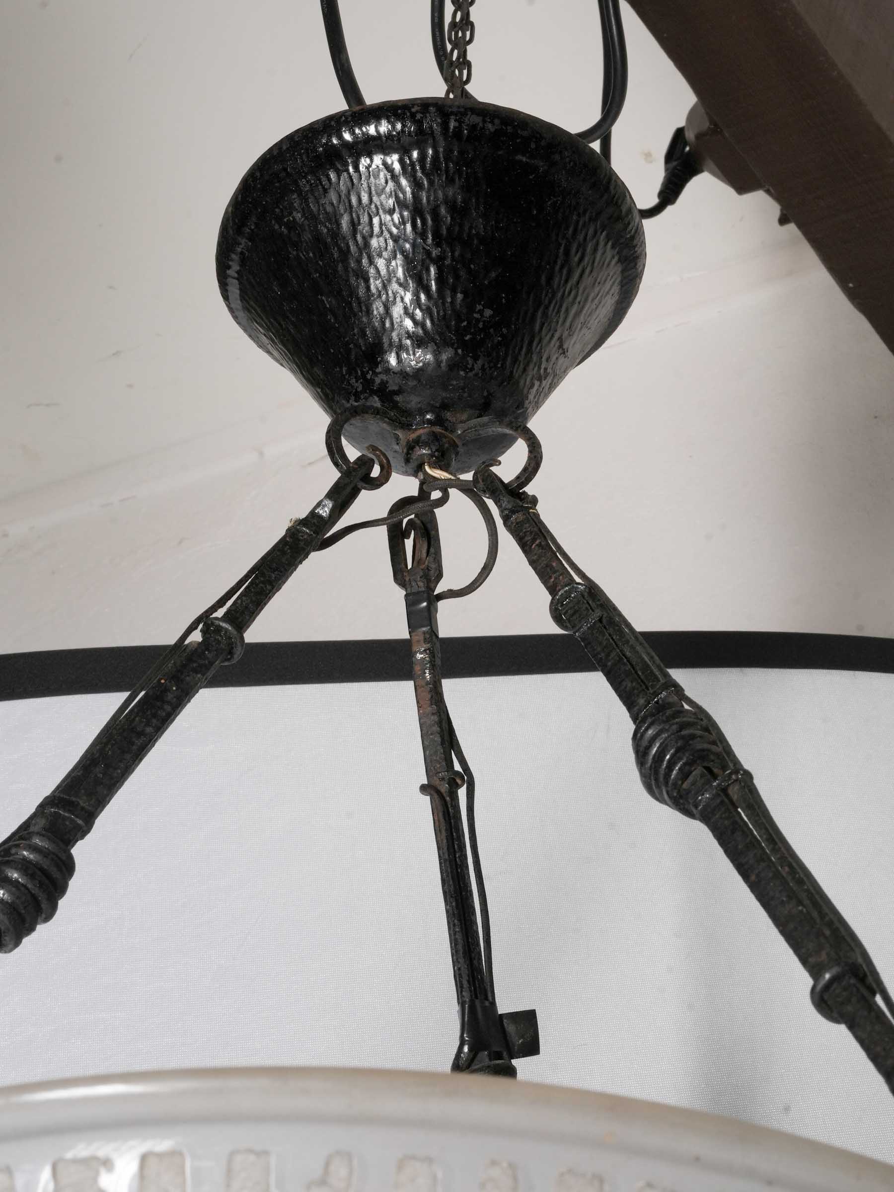 Art Deco Pendant Light by Daum, France