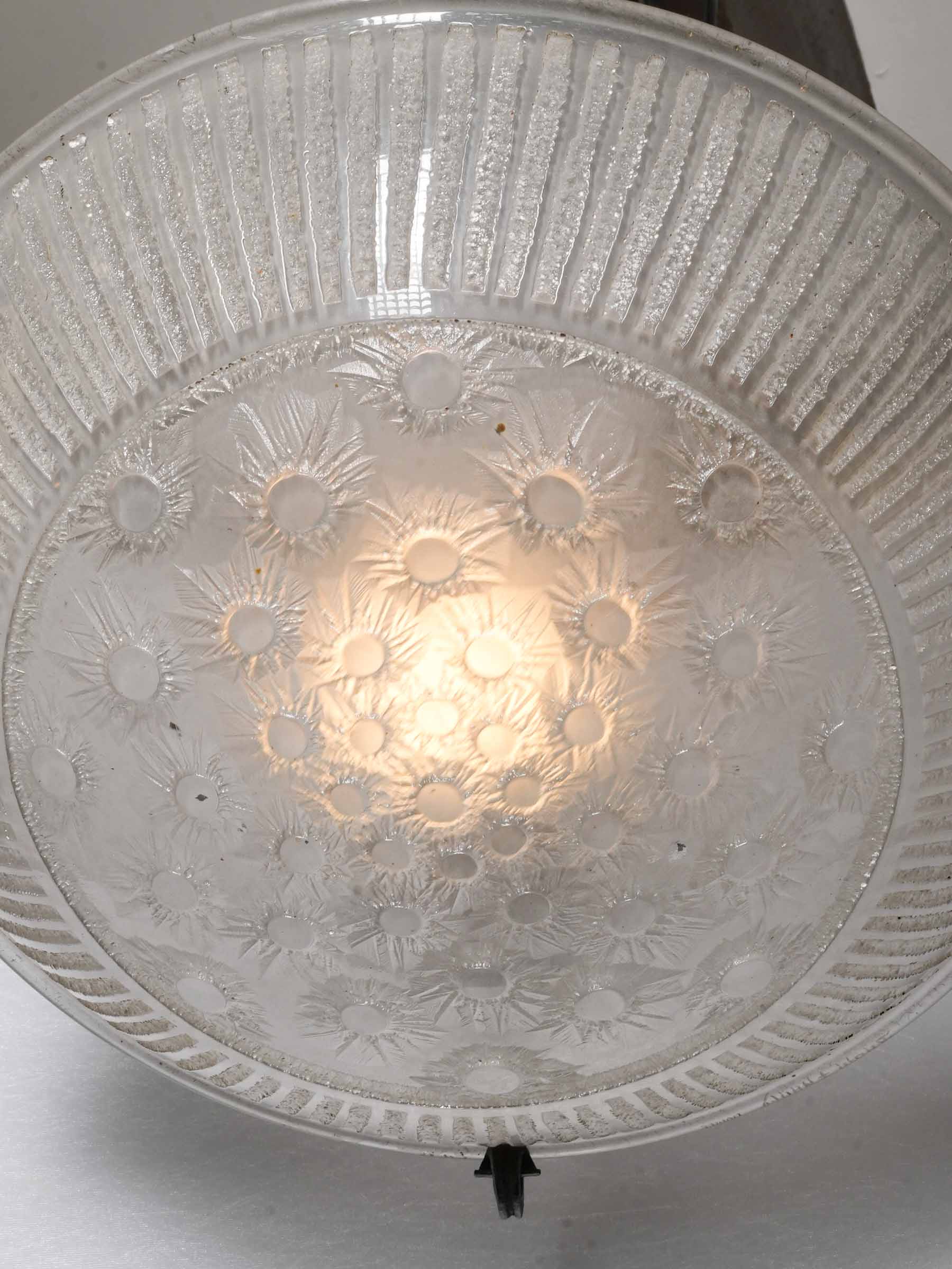 Art Deco Pendant Light by Daum, France
