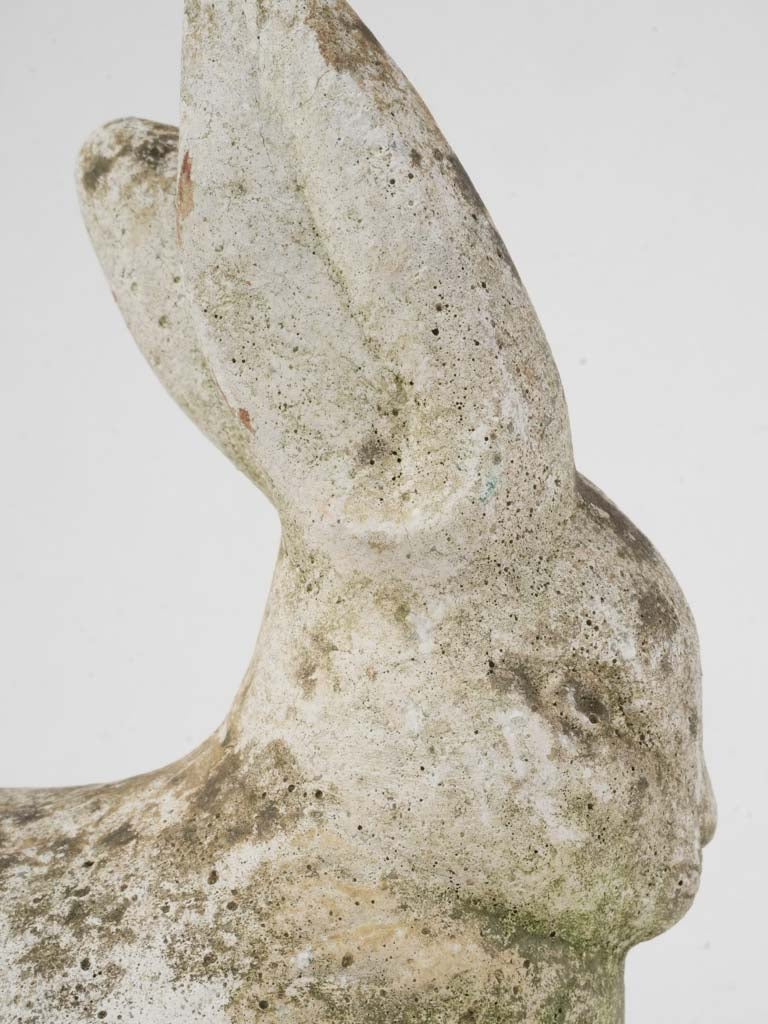 Classic styled rabbit patio decor