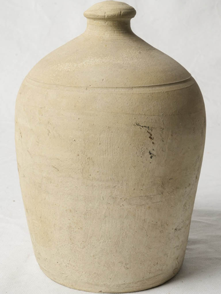 Natural mineral-speckled bird waterer