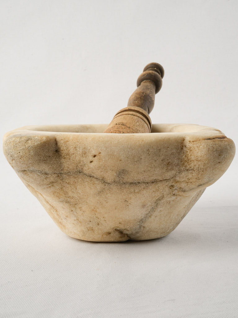 Artisanal textured mortar set
