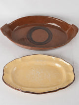 RESERVED CS Collection of 5 antique French oval platters 19¾"