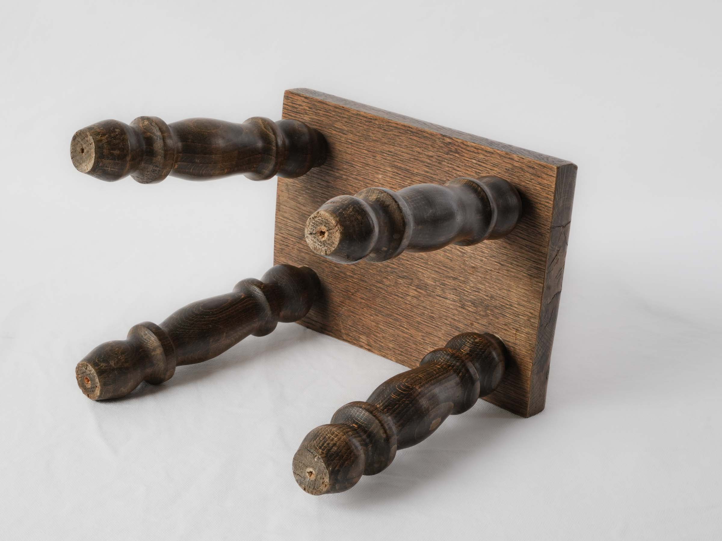 Natural Grain Wooden Pedestal