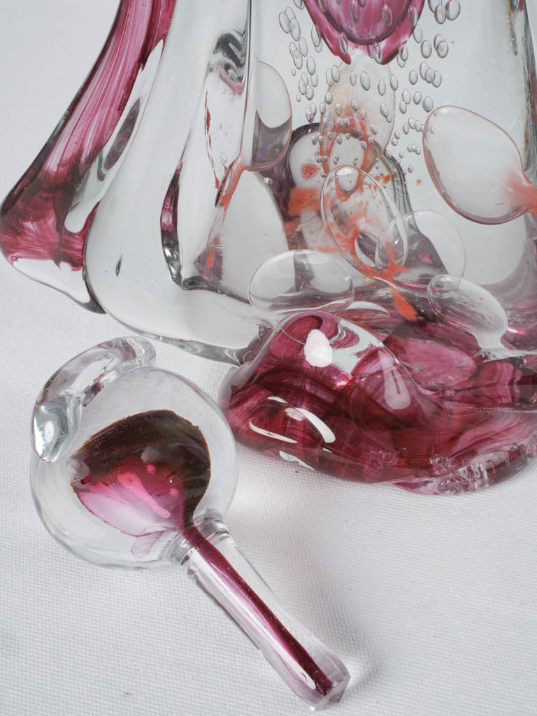Collectible Jean-Claude Novaro Glass Vessel