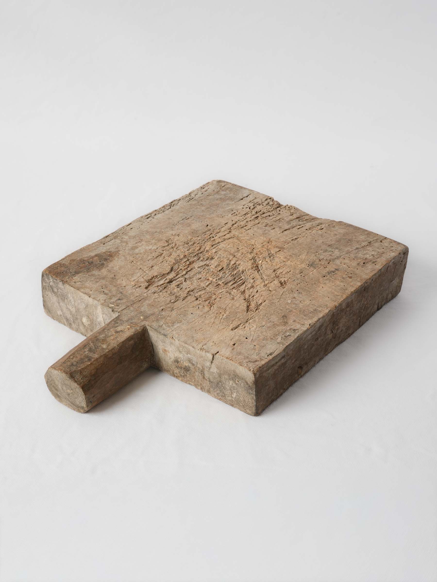 Weathered chunky timber serving board