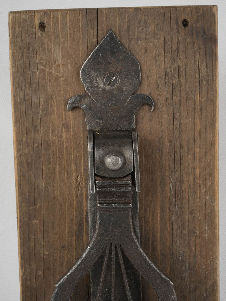 Classic detailed metal door knocker