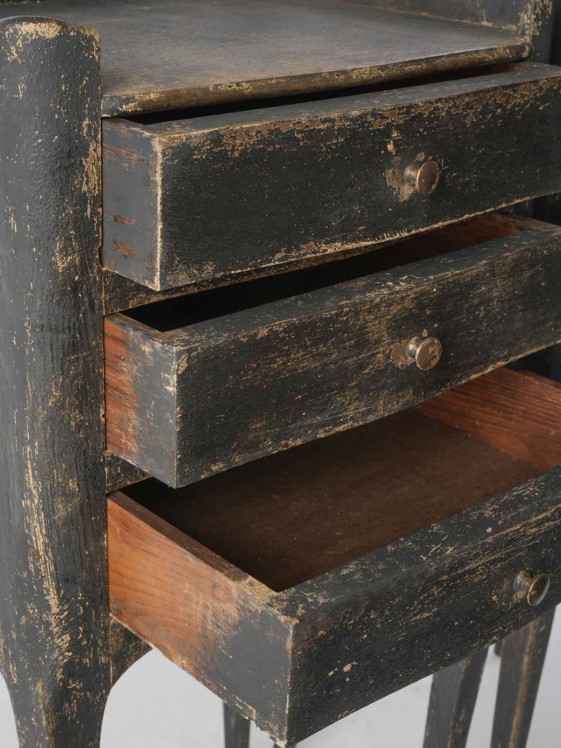 Refined early 20th-century nightstands