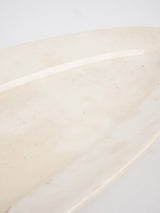 Long earthenware fish platter 25¼"