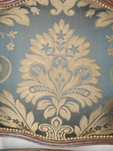 Elegant Louis XV period floral armchairs
