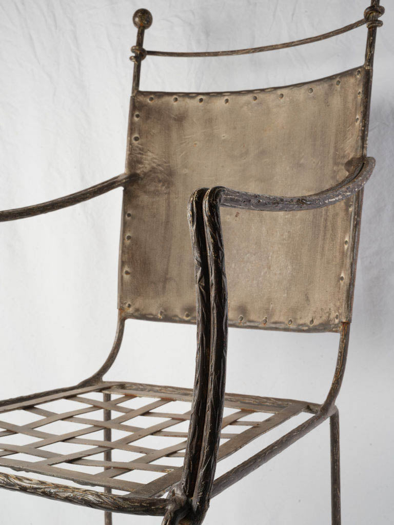 1970s patina grape motif furniture 