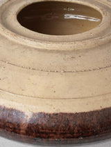 Antique French Terracotta daubière casserole 11½"