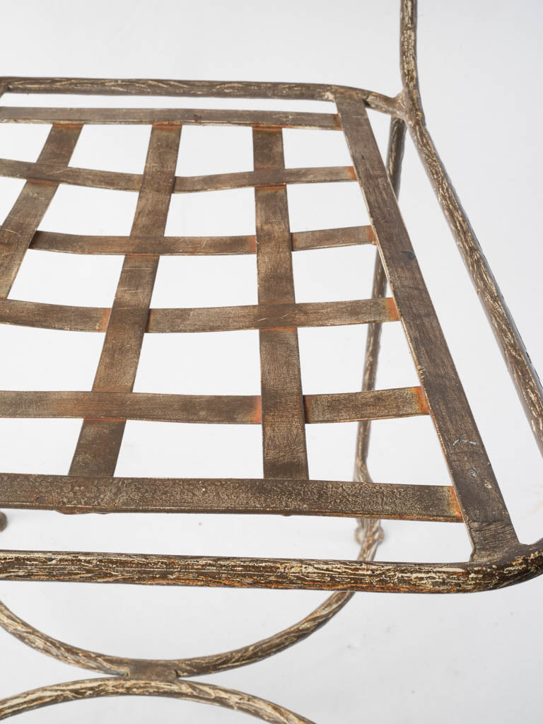 Organic iron rustic seating suite