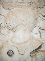 Aged Two-Sided Helmet and Acanthus Leaves