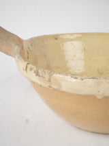Distressed antique cookware French design