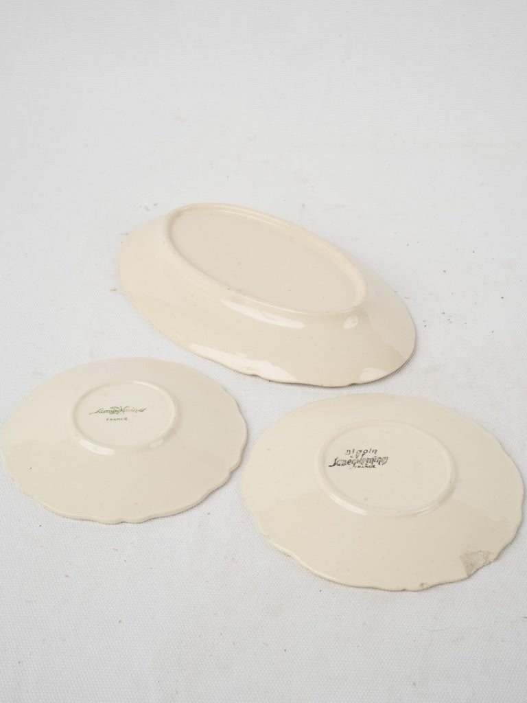 Refined French country-style platter