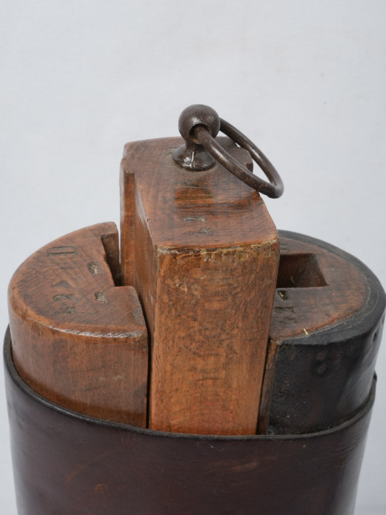 Authentic 1800s men's leather riding boots