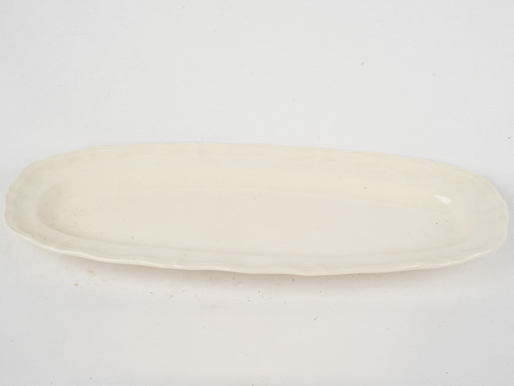 Antique faience decorative piece