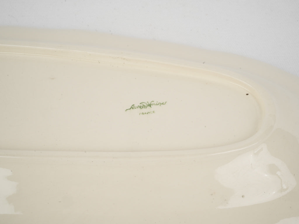 Functional vintage French platter