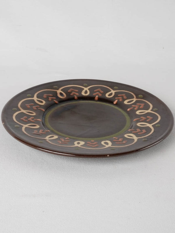 Antique stamped French serving platter