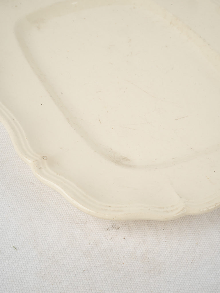 Rich clay origin platter