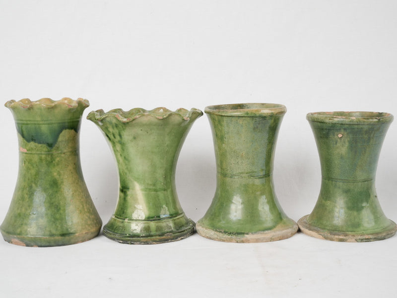 Vintage French countryside ceramic vases