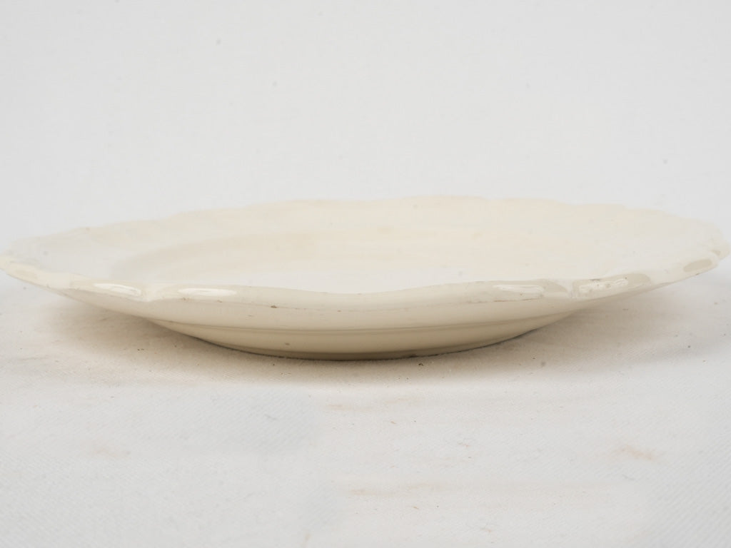Delicate detailed antique serving plate  