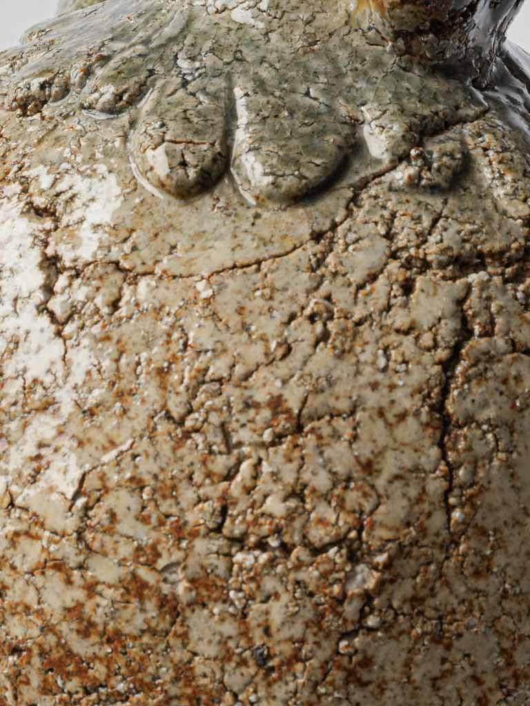 Lightly Mottled Glaze Sculpture  