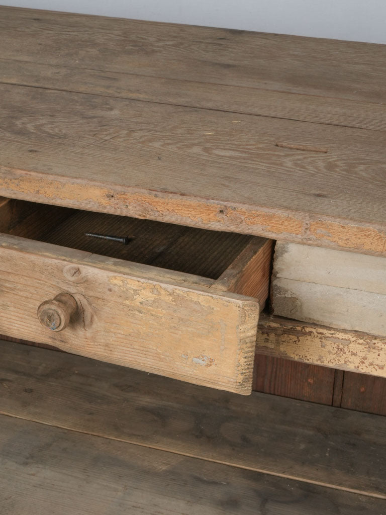 Original Patina Oak Bar Counter
