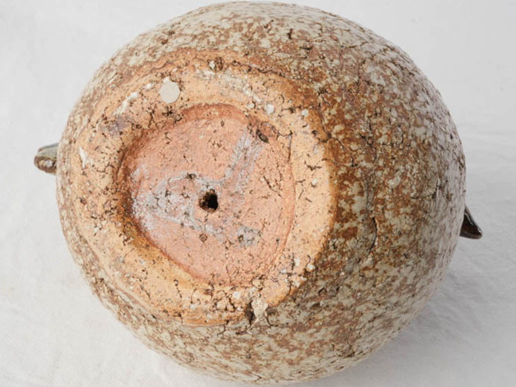Unsigned French Studio Pottery Hen