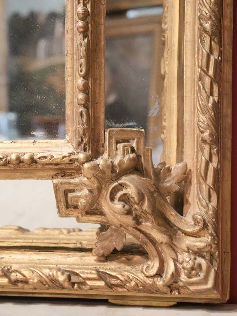 Luxurious, Louis XV gold mirror