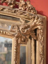 Elegant, vintage gilded mirror