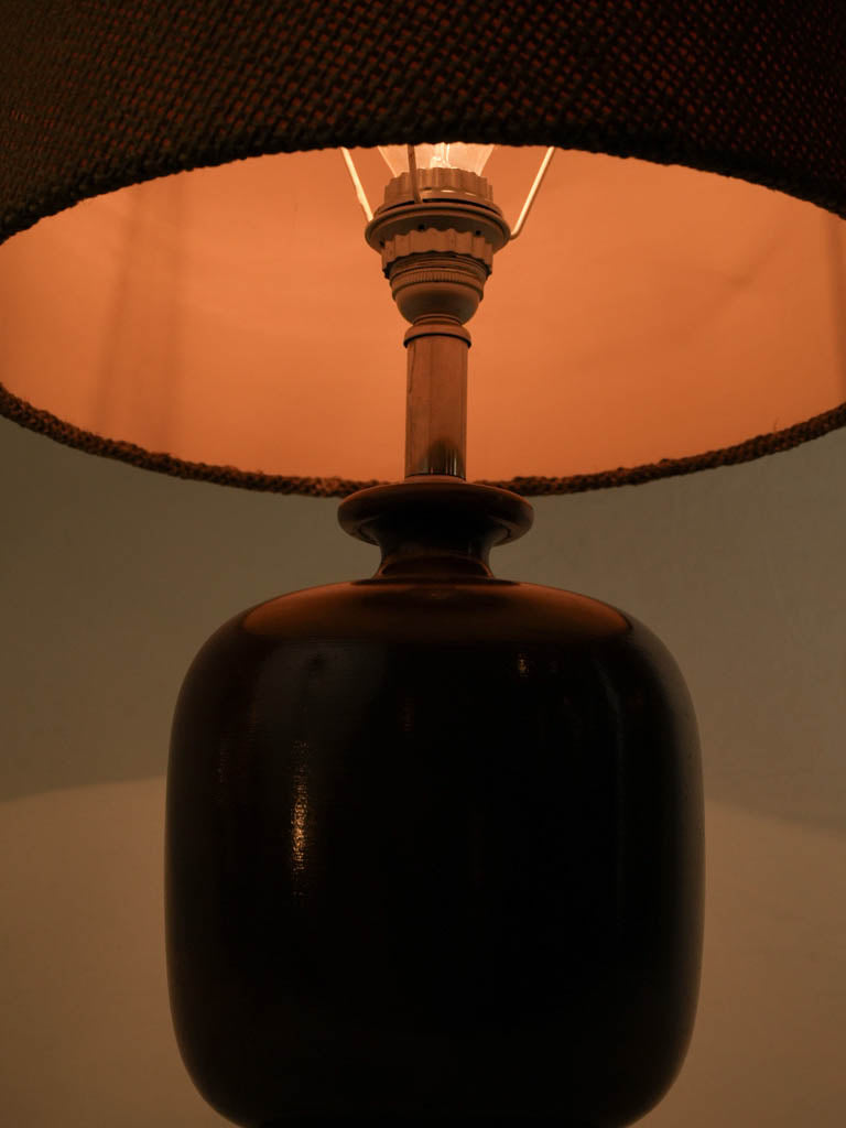 Polished vintage-style desk light  