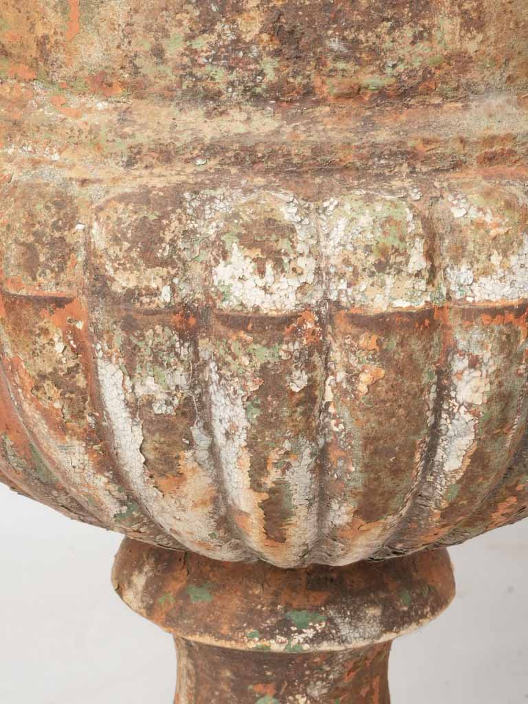 Classic aged Roman Medici urns  
