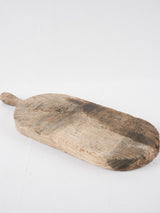 Rustic antique French cutting board - oval 24"