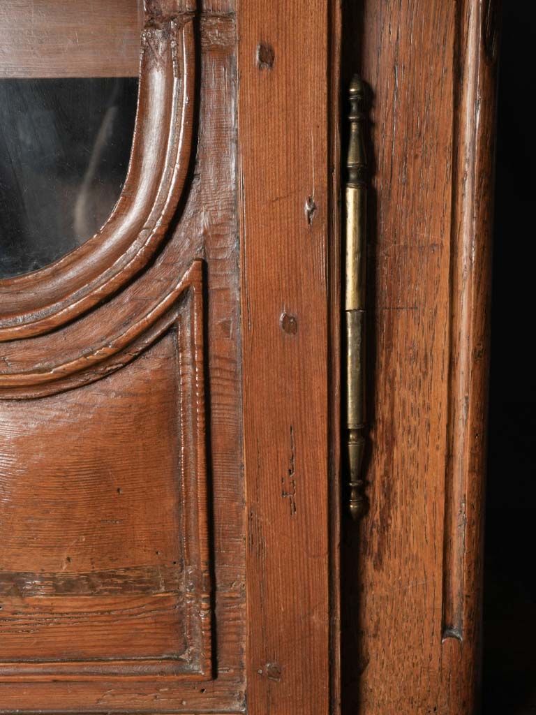 Early 19th-Century Beautiful Provençal Walnut Two-Part Buffet w/ Vitrine - 92½"