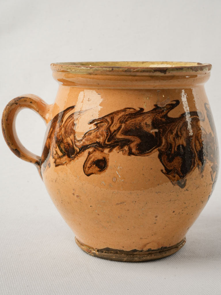 Rare jaspe handle mug