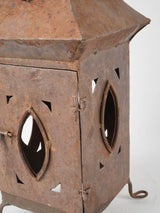French peaked iron lantern 24½"