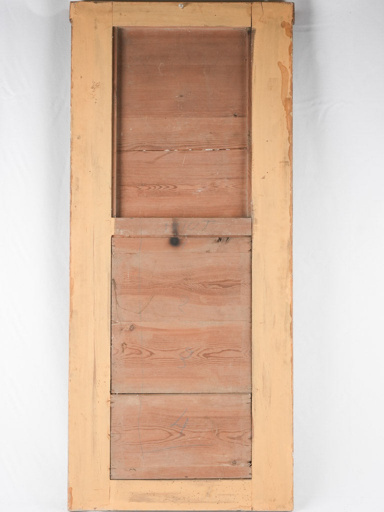 Large gold trumeau mirror 58" x 25½"
