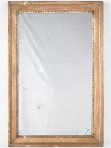 Rectangular Louis XVI mirror w/ timeworn frame 24¾" x 16¼"