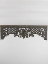 Cast iron salvaged window trim - 19th century 51¼"