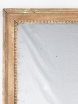 Rectangular Louis XVI mirror w/ timeworn frame 24¾" x 16¼"