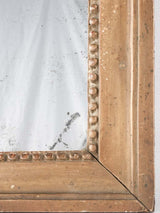 Rectangular Louis XVI mirror w/ timeworn frame 24¾" x 16¼"