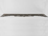 Cast iron salvaged window trim - 19th century 51¼"