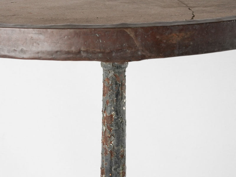 Antique French bistro table