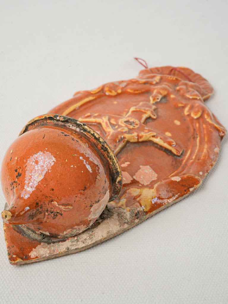 Aged pottery sacred vessel